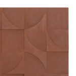 ΠΙΝΑΚΑΣ ΤΕΤΡΑΓΩΝΟΣ ΣΕΙΡΑ SANTORINI HM4524 MDF ΣΕ ΚΑΦΕ ΧΡΩΜΑ 80x5(πάχος)x80Υεκ. - Image 4
