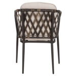ΠΟΛΥΘΡΟΝΑ ΑΛΟΥΜΙΝΙΟΥ BOLLY HM6080 ΚΑΦΕ-ΣΥΝΘ.RATTAN ΚΑΦΕ-ΜΠΕΖ ΜΑΞΙΛΑΡΙΑ 58,5x67x86Υεκ - Image 6