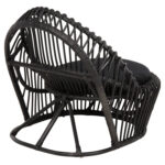 ΠΟΛΥΘΡΟΝΑ ENTROPY HM9840.03 ΜΑΥΡΟ RATTAN ΜΕ ΜΑΞΙΛΑΡΙ-ΜΑΥΡΟ 80x97x85Υεκ. - Image 5