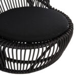 ΠΟΛΥΘΡΟΝΑ ENTROPY HM9840.03 ΜΑΥΡΟ RATTAN ΜΕ ΜΑΞΙΛΑΡΙ-ΜΑΥΡΟ 80x97x85Υεκ. - Image 8