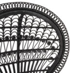 ΠΟΛΥΘΡΟΝΑ ROYAL PEACOCK HM9342.03 RATTAN ΜΑΥΡΟ-ΜΑΞΙΛΑΡΙ ΜΑΥΡΟ 114x72x150Yεκ. - Image 10