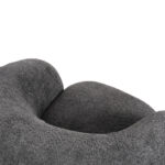 ΠΟΛΥΘΡΟΝΑ KARPEN HM9600.01 ΓΚΡΙ ΜΠΟΥΚΛΕ ΥΦΑΣΜΑ  93x87x78Υ εκ. - Image 7