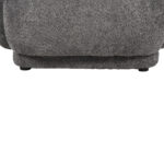 ΠΟΛΥΘΡΟΝΑ KARPEN HM9600.01 ΓΚΡΙ ΜΠΟΥΚΛΕ ΥΦΑΣΜΑ  93x87x78Υ εκ. - Image 9