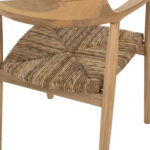 ΠΟΛΥΘΡΟΝΑ KINGSLEY HM9634.01 ΞΥΛΟ TEAK & ΨΑΘΑ ΣΕ ΦΥΣΙΚΟ ΧΡΩΜΑ 57,5x54x80Yεκ. - Image 10