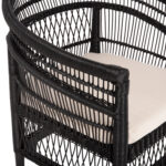 ΠΟΛΥΘΡΟΝΑ MALAWI HM9635.03 ΞΥΛΟ ΜΑΟΝΙ ΜΕ RATTAN ΜΑΥΡΟ--Β'ΔΙΑΛΟΓΗΣ 80x70x86Υεκ. - Image 8
