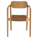 ΠΟΛΥΘΡΟΝΑ OSLO HM9636.01 ΞΥΛΟ TEAK ΦΥΣΙΚΟ & ΣΧΟΙΝΙ--B’ΔΙΑΛΟΓΗΣ 55x54x80Y εκ. - Image 3