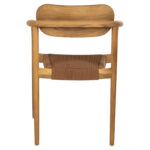 ΠΟΛΥΘΡΟΝΑ OSLO HM9636.01 ΞΥΛΟ TEAK ΦΥΣΙΚΟ & ΣΧΟΙΝΙ--B’ΔΙΑΛΟΓΗΣ 55x54x80Y εκ. - Image 6