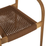 ΠΟΛΥΘΡΟΝΑ OSLO HM9636.01 ΞΥΛΟ TEAK ΦΥΣΙΚΟ & ΣΧΟΙΝΙ--B’ΔΙΑΛΟΓΗΣ 55x54x80Y εκ. - Image 8