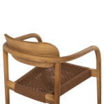 ΠΟΛΥΘΡΟΝΑ OSLO HM9636.01 ΞΥΛΟ TEAK ΦΥΣΙΚΟ & ΣΧΟΙΝΙ--B’ΔΙΑΛΟΓΗΣ 55x54x80Y εκ. - Image 10