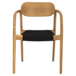 ΠΟΛΥΘΡΟΝΑ OSLO HM9636.02 ΞΥΛΟ TEAK ΦΥΣΙΚΟ & ΣΧΟΙΝΙ--B’ΔΙΑΛΟΓΗΣ 55x54x80Y εκ. - Image 3