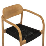 ΠΟΛΥΘΡΟΝΑ OSLO HM9636.02 ΞΥΛΟ TEAK ΦΥΣΙΚΟ & ΣΧΟΙΝΙ--B’ΔΙΑΛΟΓΗΣ 55x54x80Y εκ. - Image 9