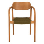 ΠΟΛΥΘΡΟΝΑ OSLO HM9636.05 ΞΥΛΟ TEAK ΦΥΣΙΚΟ & ΣΧΟΙΝΙ--B’ΔΙΑΛΟΓΗΣ 55x54x80Yεκ. - Image 3