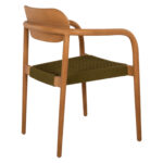 ΠΟΛΥΘΡΟΝΑ OSLO HM9636.05 ΞΥΛΟ TEAK ΦΥΣΙΚΟ & ΣΧΟΙΝΙ--B’ΔΙΑΛΟΓΗΣ 55x54x80Yεκ. - Image 5