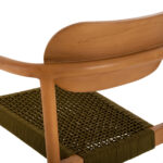 ΠΟΛΥΘΡΟΝΑ OSLO HM9636.05 ΞΥΛΟ TEAK ΦΥΣΙΚΟ & ΣΧΟΙΝΙ--B’ΔΙΑΛΟΓΗΣ 55x54x80Yεκ. - Image 9