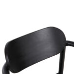 ΠΟΛΥΘΡΟΝΑ OSLO HM9636.12 ΞΥΛΟ TEAK ΜΑΥΡΟ & ΣΧΟΙΝΙ--B’ΔΙΑΛΟΓΗΣ 55x54x80Yεκ. - Image 8