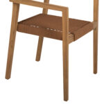ΠΟΛΥΘΡΟΝΑ CHARLOTTE HM9637.01 ΞΥΛΟ TEAK & ΚΑΦΕ ΣΧΟΙΝΙ--B'ΔΙΑΛΟΓΗΣ 59x54x83Y εκ. - Image 9