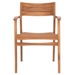 ΠΟΛΥΘΡΟΝΑ BOZZY HM9935 ΜΑΣΙΦ ΞΥΛΟ TEAK ΣΕ ΦΥΣΙΚΟ 58x61x80,5Υ - Image 3