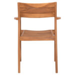 ΠΟΛΥΘΡΟΝΑ BOZZY HM9935 ΜΑΣΙΦ ΞΥΛΟ TEAK ΣΕ ΦΥΣΙΚΟ 58x61x80,5Υ - Image 6