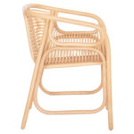 ΠΟΛΥΘΡΟΝΑ MEL ΕΣΩΤ. ΧΩΡΩΝ HM9954.01 ΦΥΣΙΚΟ RATTAN 62x57,5x79,5Υεκ. - Image 4
