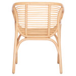 ΠΟΛΥΘΡΟΝΑ MEL ΕΣΩΤ. ΧΩΡΩΝ HM9954.01 ΦΥΣΙΚΟ RATTAN 62x57,5x79,5Υεκ. - Image 6