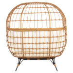 ΠΟΛΥΘΡΟΝΑ ΦΩΛΙΑ MIAMI 2 ΑΤΟΜΩΝ ΤΥΠΟΥ RATTAN HM5870.11 132.5x90x154Υεκ - Image 6