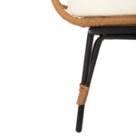 ΠΟΛΥΘΡΟΝΑ ΦΩΛΙΑ MIAMI 2 ΑΤΟΜΩΝ ΤΥΠΟΥ RATTAN HM5870.11 132.5x90x154Υεκ - Image 10