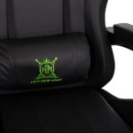 ΠΟΛΥΘΡΟΝΑ GAMING DARREN HM1203.03 ΜΑΥΡΟ-ΠΡΑΣΙΝΟ PVC 58.5x100x120Υεκ. - Image 8