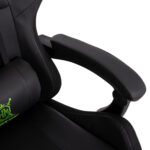 ΠΟΛΥΘΡΟΝΑ GAMING DARREN HM1203.03 ΜΑΥΡΟ-ΠΡΑΣΙΝΟ PVC 58.5x100x120Υεκ. - Image 9
