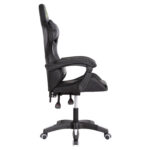ΠΟΛΥΘΡΟΝΑ GAMING DARREN HM1203.04 ΜΑΥΡΟ-ΛΕΥΚΟ PVC 58.5x100x120Υεκ. - Image 4