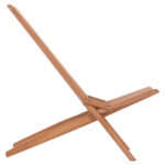 ΠΟΛΥΘΡΟΝΑ LOUNGE ΠΤΥΣΣΟΜΕΝΗ SHIGAO HM18112 ΞΥΛΟ TEAK--ΦΥΣΙΚΟ 61x88.5x89Υεκ. - Image 4