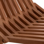 ΠΟΛΥΘΡΟΝΑ LOUNGE ΠΤΥΣΣΟΜΕΝΗ SHIGAO HM18112 ΞΥΛΟ TEAK--ΦΥΣΙΚΟ 61x88.5x89Υεκ. - Image 9