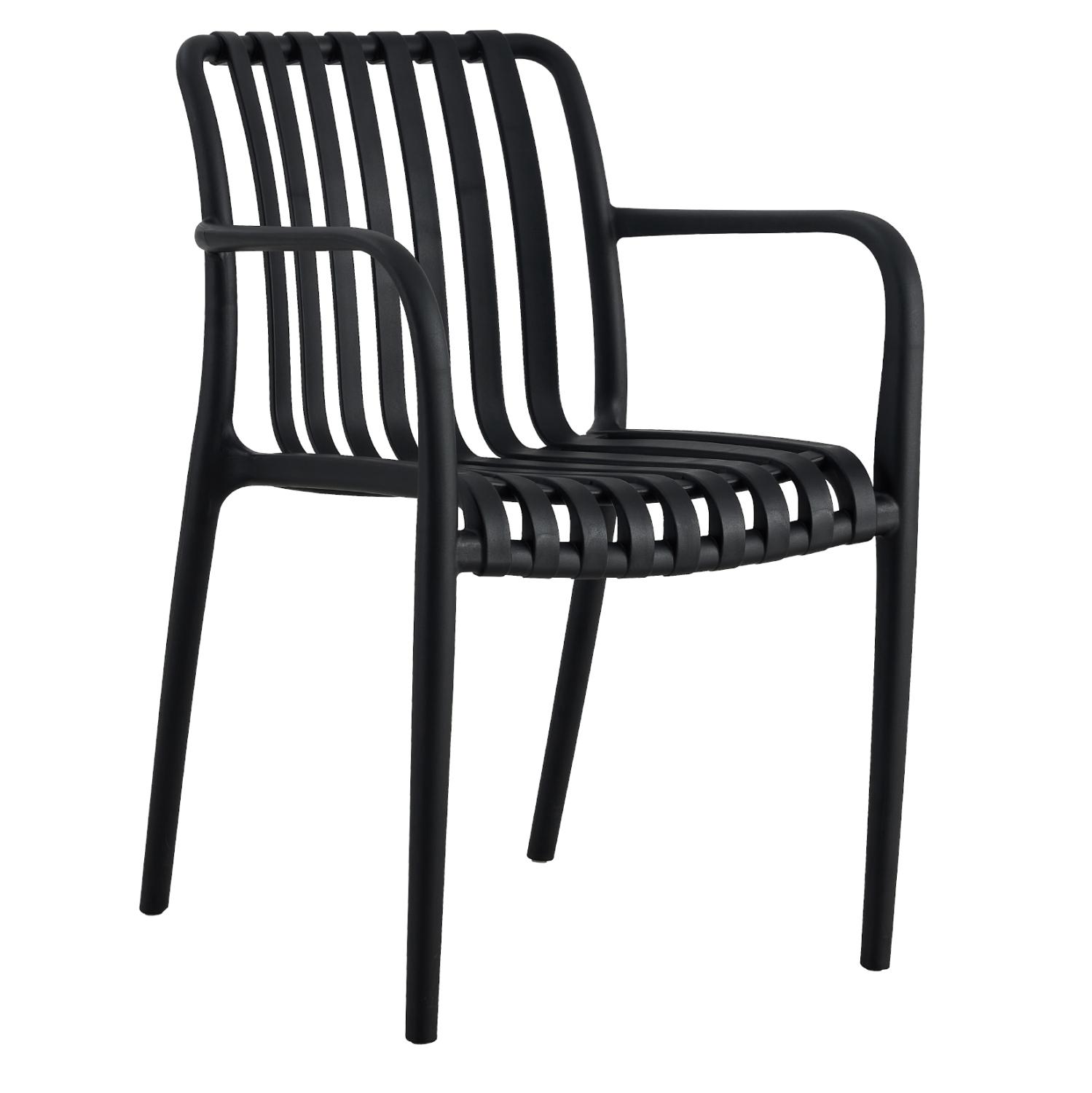 polythrona-polypropylenioy-fb9594002-may-5 ΠΟΛΥΘΡΟΝΑ ΠΟΛΥΠΡΟΠΥΛΕΝΙΟΥ TIPPY HM5940.02 ΜΑΥΡΗ 55x55x81Υεκ. - Image 1