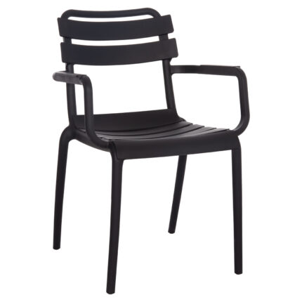 ΠΟΛΥΘΡΟΝΑ ΠΟΛΥΠΡΟΠΥΛΕΝΙΟΥ PHILLY HM6123.02 ΜΑΥΡΟ 58.5x49x83.5Υεκ.