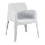 ΠΟΛΥΘΡΟΝΑ ΠΟΛΥΠΡΟΠΥΛΕΝΙΟΥ SLEEK HM6370.01 ΛΕΥΚΗ 68x63x82,5Υεκ.