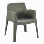 ΠΟΛΥΘΡΟΝΑ ΠΟΛΥΠΡΟΠΥΛΕΝΙΟΥ SLEEK HM6370.05 DARK OLIVE GREEN 68x63x82,5Υεκ.