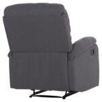 ΠΟΛΥΘΡΟΝΑ RELAX DIONI HM3296.01 ΓΚΡΙ ΥΦΑΣΜΑ 85x90x100Υεκ. - Image 5