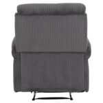 ΠΟΛΥΘΡΟΝΑ RELAX DIONI HM3296.11 ΓΚΡΙ ΡΙΓΕ ΥΦΑΣΜΑ 85x90x100Υεκ. - Image 6