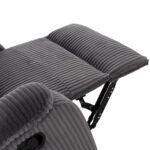 ΠΟΛΥΘΡΟΝΑ RELAX DIONI HM3296.11 ΓΚΡΙ ΡΙΓΕ ΥΦΑΣΜΑ 85x90x100Υεκ. - Image 10