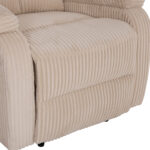 ΠΟΛΥΘΡΟΝΑ RELAX DIONI HM3296.12 ΜΠΕΖ ΡΙΓΕ ΥΦΑΣΜΑ 85x90x100Υεκ. - Image 8