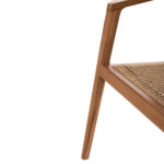 ΠΟΛΥΘΡΟΝΑ ΤΡΑΠΕΖΑΡΙΑΣ RENLY HM18239 ΞΥΛΟ ΤΕΑΚ ΦΥΣΙΚΟ-ΣΧΟΙΝΙ VIRO 60x59x82Υεκ. - Image 10