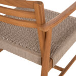 ΠΟΛΥΘΡΟΝΑ ΤΡΑΠΕΖΑΡΙΑΣ ROBIN HM18351 ΞΥΛΟ TEAK & ΣΧΟΙΝΙ VIRO ΦΥΣΙΚΟ 53,5x60x78Υεκ - Image 10