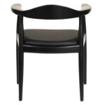 ΠΟΛΥΘΡΟΝΑ ΤΡΑΠΕΖΑΡΙΑΣ ADOR HM9948.02 RUBBERWOOD ΚΑΙ PU-ΜΑΥΡΟ 62x54x76,5Υεκ - Image 5