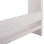 ΡΑΦΙΕΡΑ ΤΟΙΧΟΥ SANI HM18223.01 ΜΕΛΑΜΙΝΗ ΣΕ ΛΕΥΚΟ 60x10x90Υεκ. (3 ΡΑΦΙΑ) - Image 7