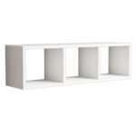 ΡΑΦΙΕΡΑ ΤΟΙΧΟΥ ΜΕΛΑΜΙΝΗΣ ΛΕΥΚΗ CLASSIKER HM9228.11 90x22x25,6Υ εκ. - Image 4