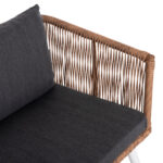 ΣΑΛΟΝΙ ΕΞ.ΧΩΡΟΥ 4ΤΜΧ FREJA HM6057.01 ΑΛΟΥΜ. ΛΕΥΚΟ-PE RATTAN ΜΠΕΖ-ΑΝΘΡΑΚΙ ΜΑΞΙΛΑΡΙΑ - Image 6