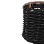 ΣΕΤ 2 ΚΑΛΑΘΙΑ POTTS HM4379 ΜΑΥΡO&ΦΥΣΙΚΟ ΧΡΩΜΑ- CL RATTAN Φ61+Φ45εκ. - Image 8