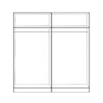 ΣΕΤ 2 ΤΜΧ ΝΤΟΥΛΑΠΑ 4ΦΥΛΛΗ SONAMA 160X42X181 HM11350.02 - Image 3