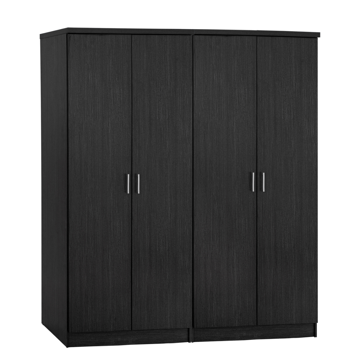 set-2-tmch-ntoylapa-4fylli-zebrano-160x4-3 ΣΕΤ 2 ΤΜΧ ΝΤΟΥΛΑΠΑ 4ΦΥΛΛΗ ZEBRANO 160X42X181 HM11350.01 - Image 1