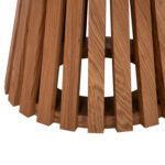 ΣΕΤ 2ΤΜΧ ΤΡΑΠΕΖΙΑ ΣΑΛΟΝΙΟΥ TALBERT HM21083 MDF ΦΥΣΙΚΟ ΞΥΛΟΥ Φ80εκ & Φ45εκ - Image 8