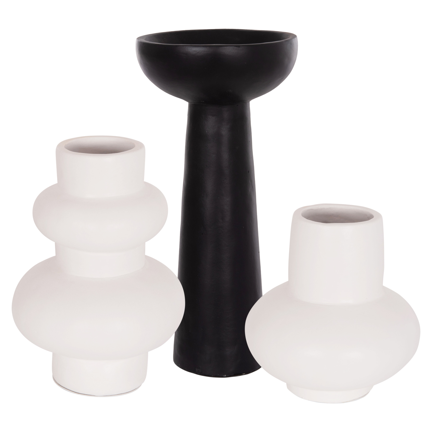 set-3-epitrapezia-diakosmitika-baza-fb92-9 ΣΕΤ 3 ΕΠΙΤΡΑΠΕΖΙΑ ΔΙΑΚΟΣΜΗΤΙΚΑ ΒΑΖΑ LEKKAN ΗΜ21142.02 ΤΕΡΑΚΟΤΑ ΣΕ ΛΕΥΚΟ & ΜΑΥΡΟ - Image 1